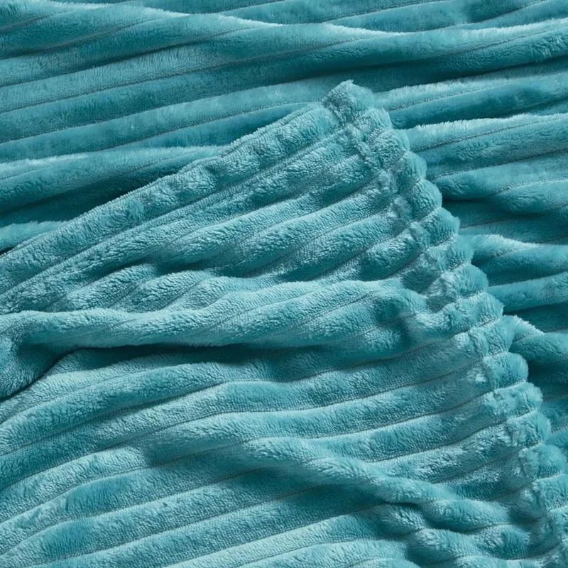 Nestl Nestl Cut Plush Cozy Throw Blanket - Fuzzy Warm Fleece Bed Blankets - Throws for Sofa, Bed, and Couch