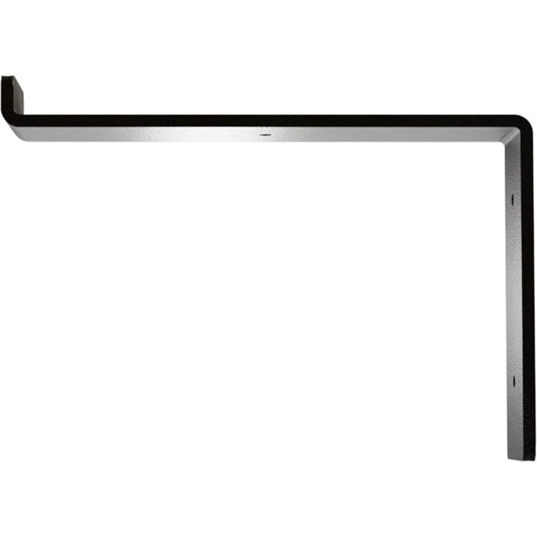 Ekena Millwork 2"W x 10"D x 7 1/4"H Steel Truss Shelf Bracket, Hammered Dark Bronze