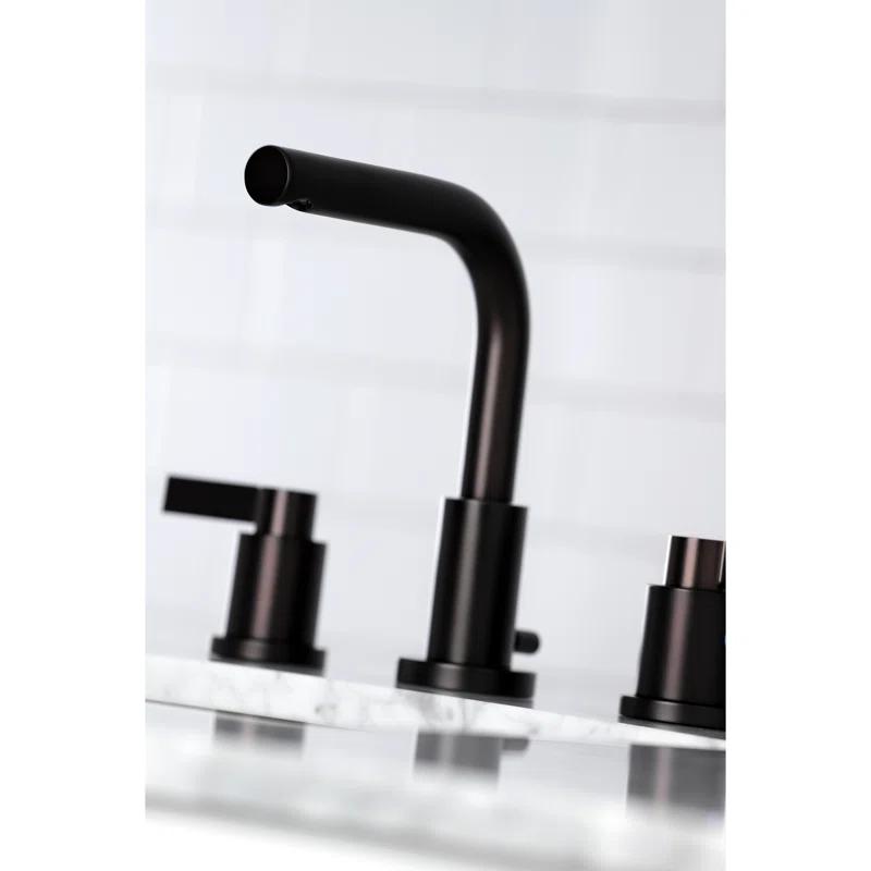 Kingston Brass KB962FL Widespread Bathroom Faucet, Polished Brass