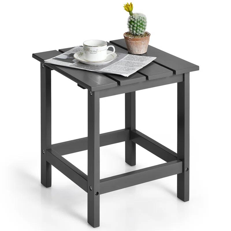 Costway Costway Solid Wood End Table