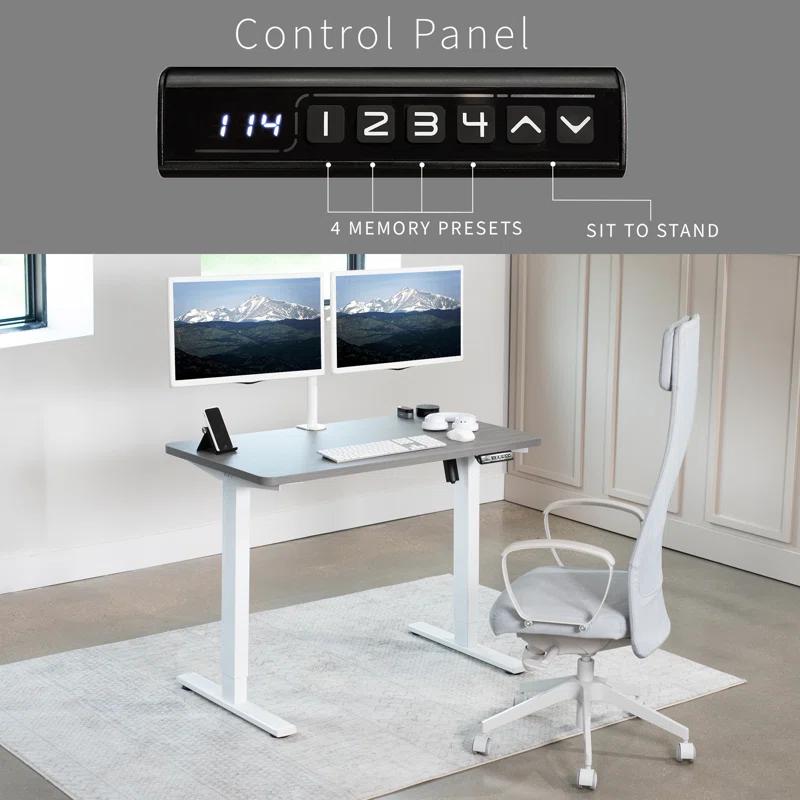 Vivo VIVO Single Motor Electric Desk with Push Button Memory Controller