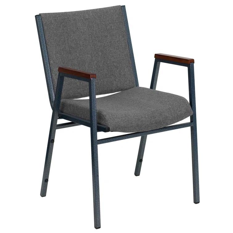 Flash Furniture Aliya Heavy Duty Stack Chair with Arms (Set of 4)
