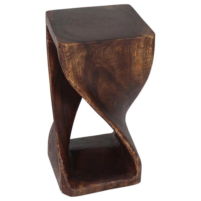 Strata Furniture Solid Wood End Table