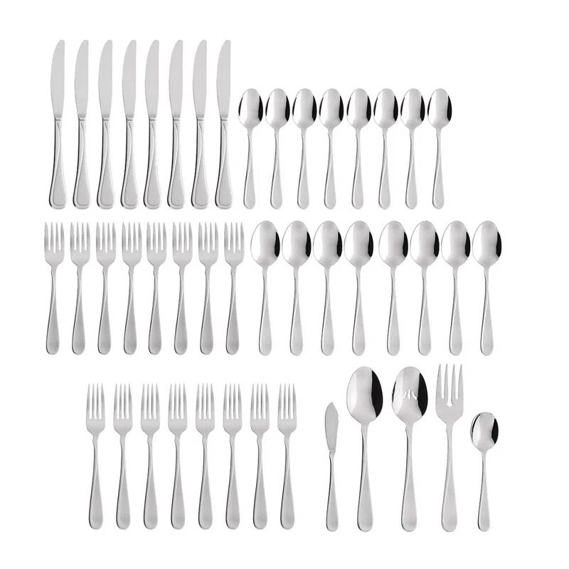 Oneida Oneida Flight 45 Piece Everyday Flatware Set, Service For 8