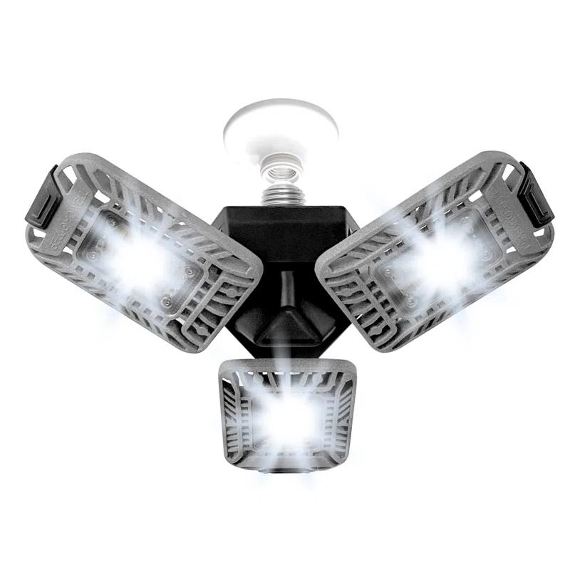 Bell + Howell Bell+Howell Triburst Multi-Directional 2000 Lumens Light, Screws Onto Any Standard Light Socket