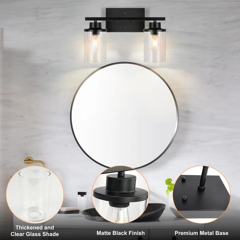 2 - Light Dimmable Vanity Light