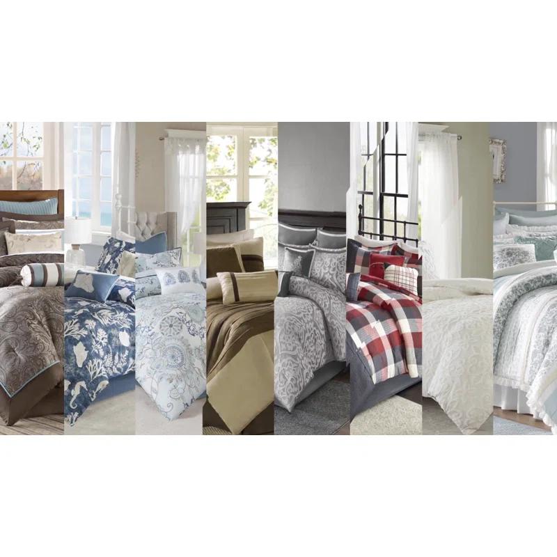 Madison Park Zuri Faux Fur Comforter Set
