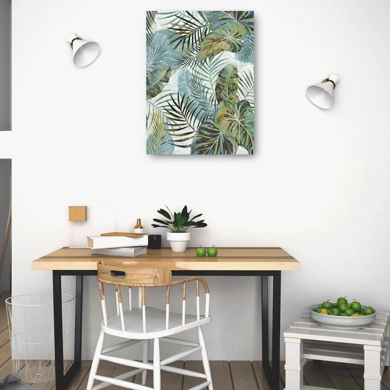 Bay Isle Home™ Palm Play I by Studio Arts Canvas Art Print