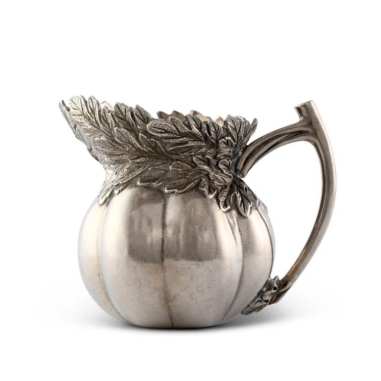 Vagabond House Farmer's Market Pewter Heirloom Tomato Pitcher