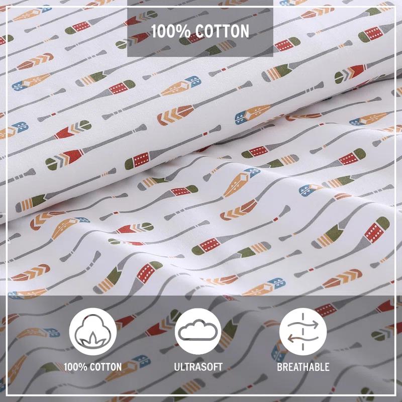 Eddie Bauer Eddie Bauer Printed Cotton Percale Sheet Sets