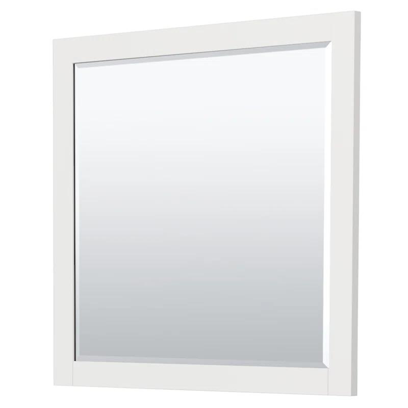 Wyndham Collection Miranda 36" Freestanding Single Bathroom Vanity with Cultured Marble Top with 34" Mirror