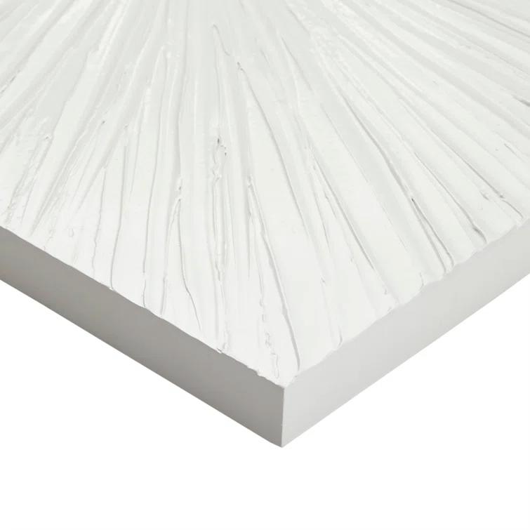 Madison Park Signature Sunburst 3-Piece Hand-Painted Resin Wall Art