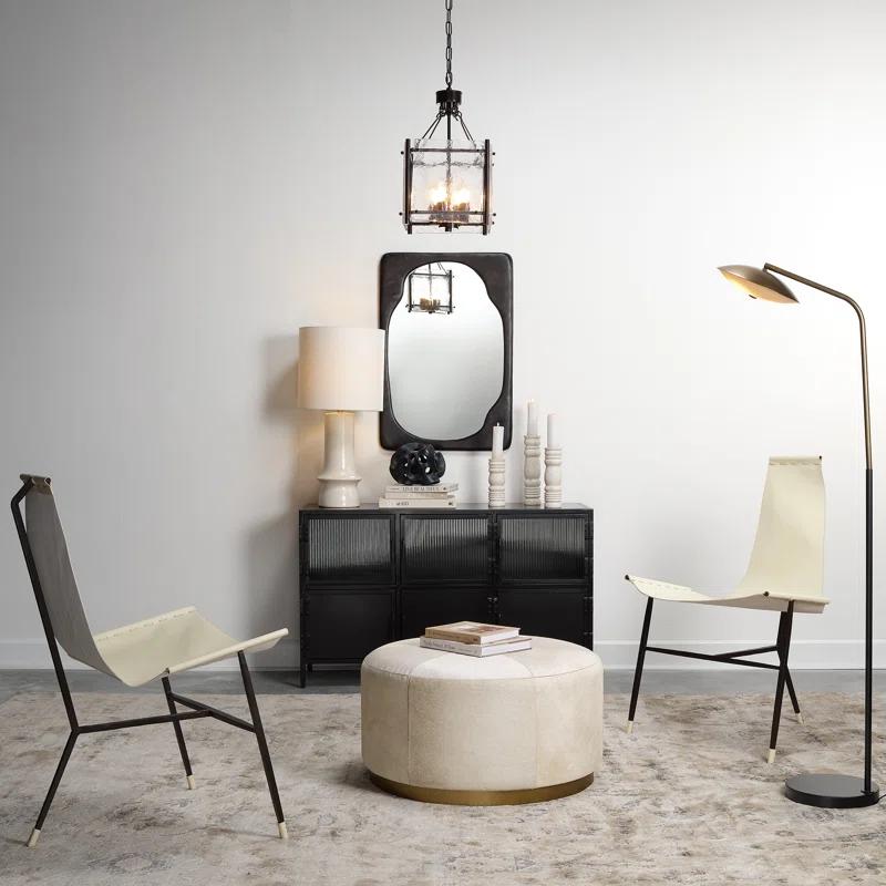 Jamie Young Company Glenn 4 - Light Dimmable Square/Rectangle Chandelier