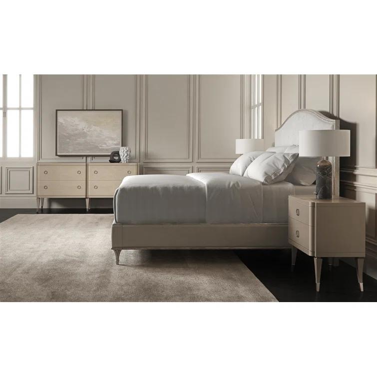 Caracole Classic Fontainebleau Upholstered Standard Bed