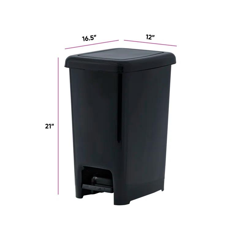 Superio 10.5 Gallon Step On Trash Can