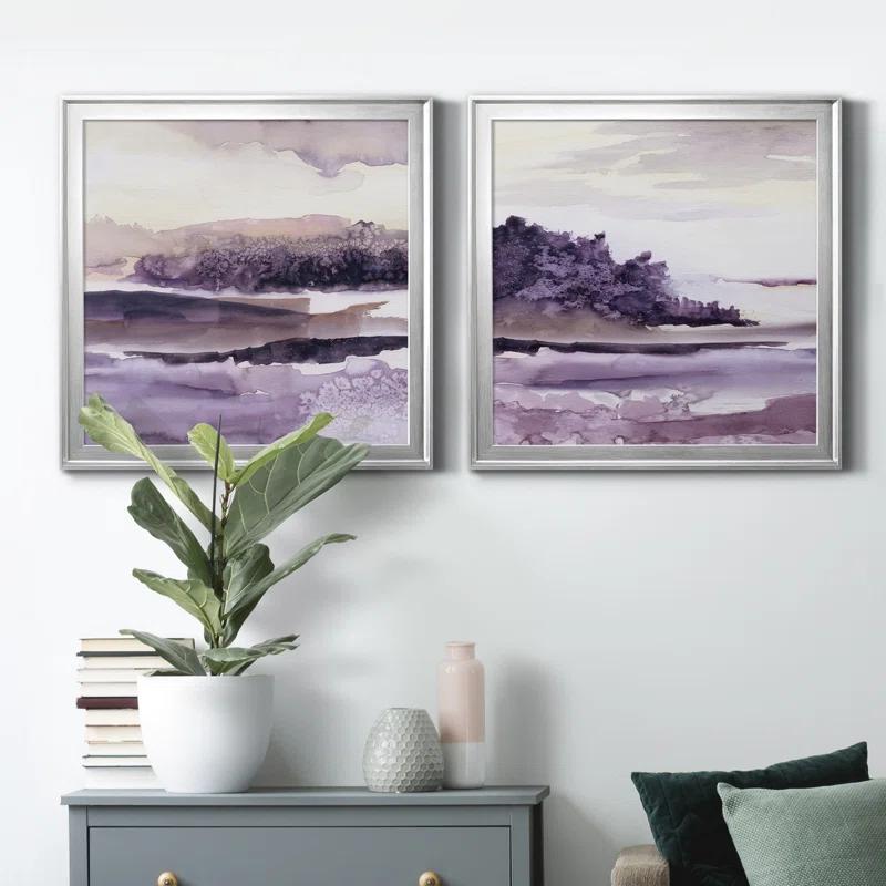 Wrought Studio™ " Plum Grove I " 2 - Pieces Painting Print