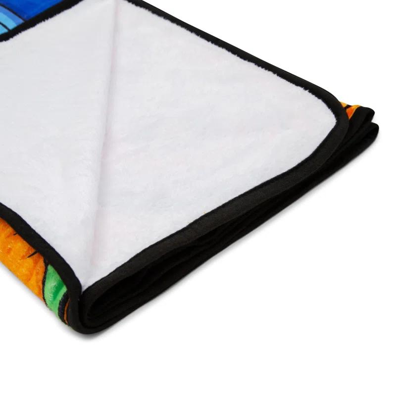 Surreal Entertainment Garfield and Friends Throw Blanket | 45 x 60 Inches