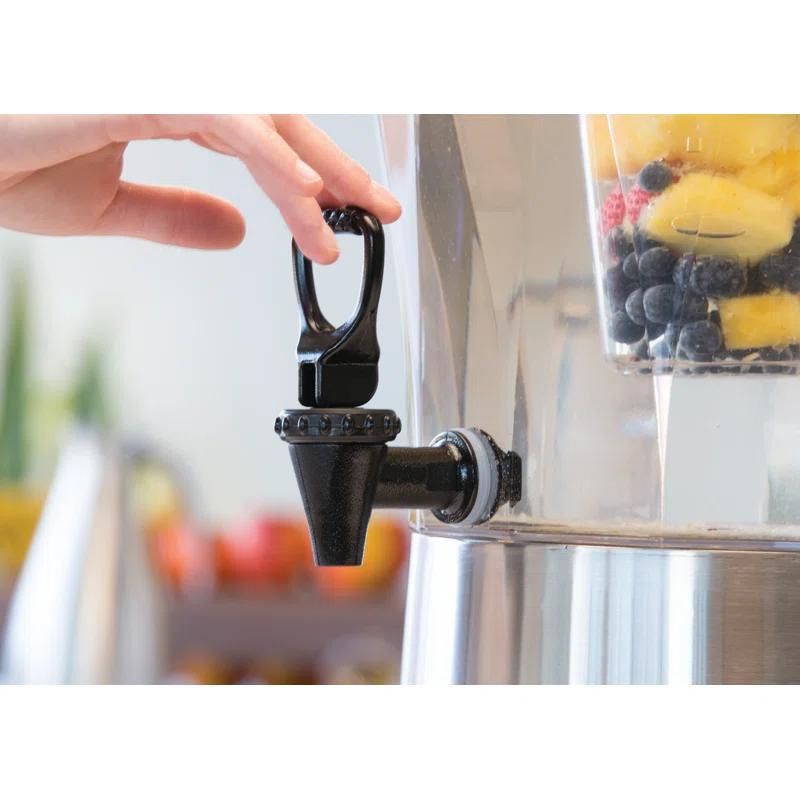 Service Ideas Service Ideas Beverage Dispenser with Optional Infuser Tube, NSF Certified