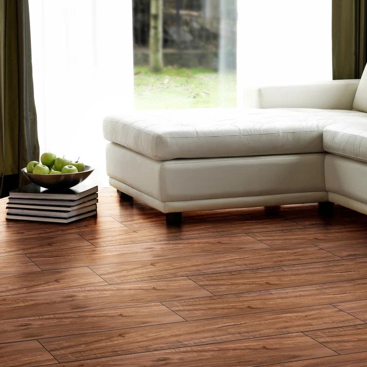 Achim Importing Co Flex Flor™ Looselay 5mm Thick 9'' W x 48'' L Vinyl Plank