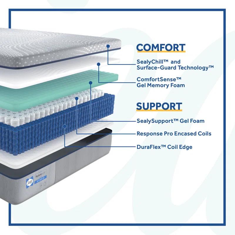 Sealy Sealy Lacey 13" Soft Hybrid Mattress