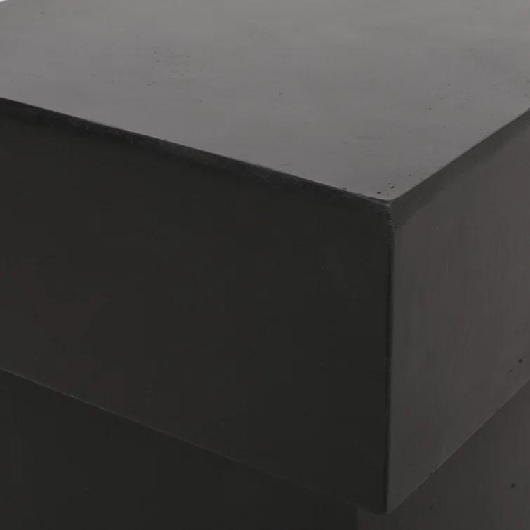 Latitude Run® Arizona Square Concrete Outdoor Side Table