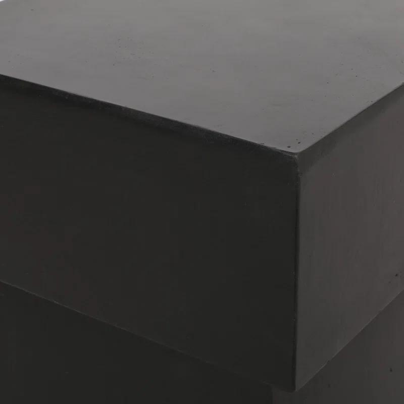 Latitude Run® Arizona Square Concrete Outdoor Side Table