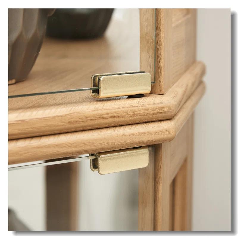 hernansofa Corner Lighted Curio Cabinet Corner Glass Cabinet Lighted Curio Cabinet Corner Display Case