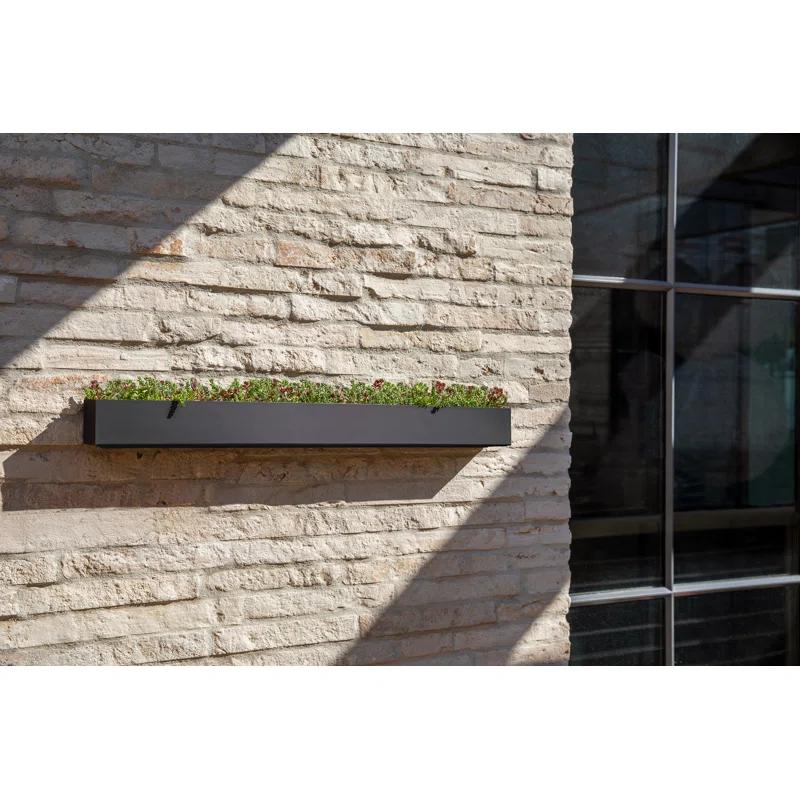 Geo Series Plastic Trough Hanging Planter