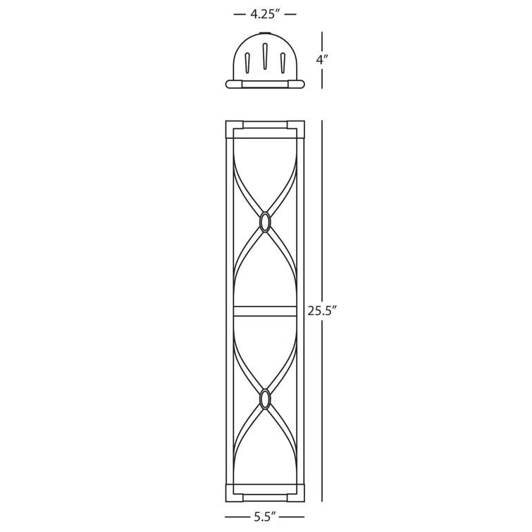 Robert Abbey Chase 4-Light Bath Bar & Reviews | Wayfair