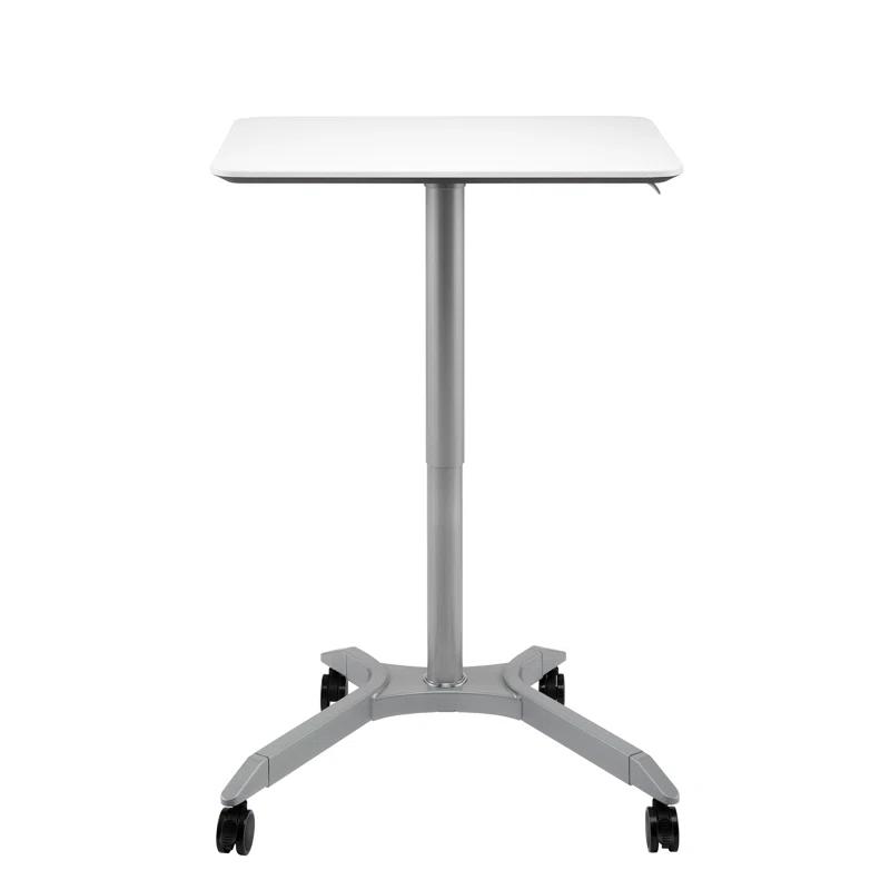 airLIFT 28" W Adjustable Height Rolling Laptop Desk Stand