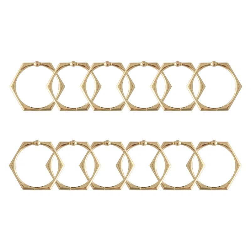 Utopia Alley Shower Curtain Hooks (Set of 12)