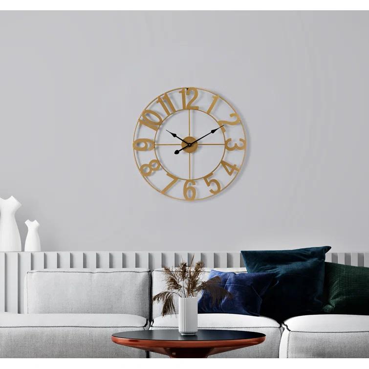 Sorbus Large 16" Numeral Analog Decorative Wall Clock