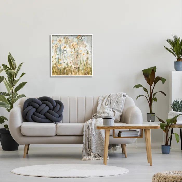 Stupell Industries " Varied Blooming Flowers Among Grasses Boho " by Jill Martin Painting Print