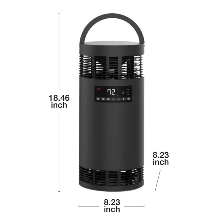 Lifesmart Lifesmart 5000 BTU Electric Tower Space Heater with Adjustable Thermostat , Remote Included