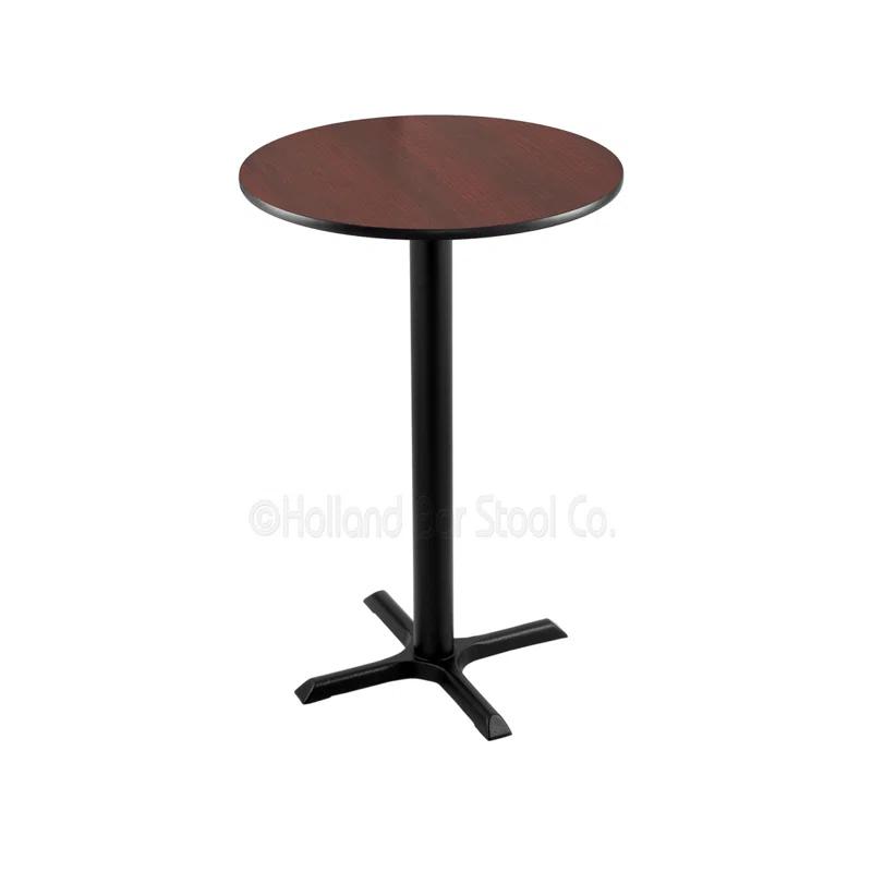 Holland Bar Stool Pedestal Table