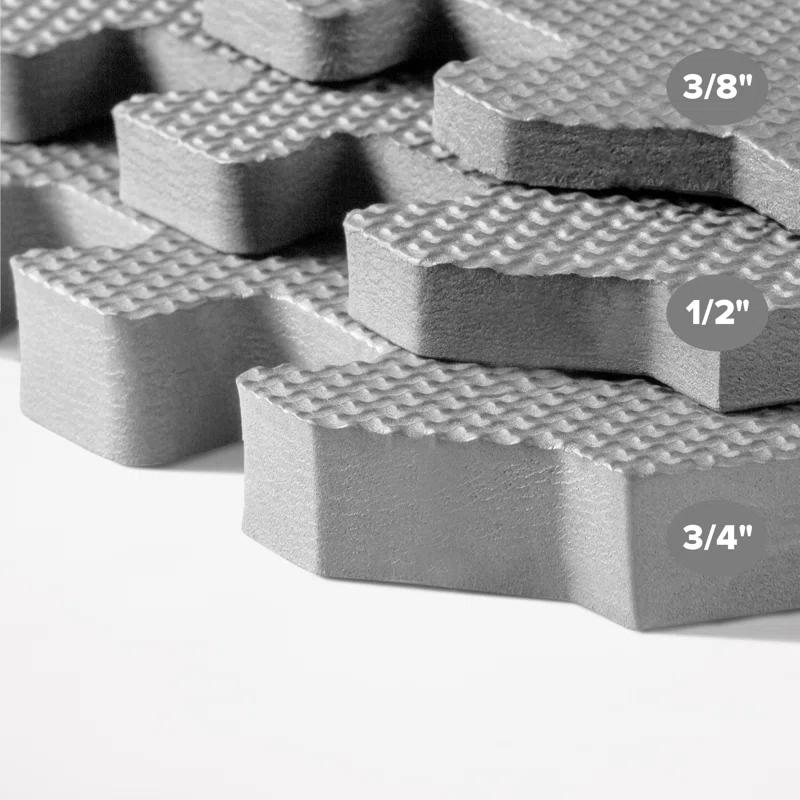We Sell Mats 1/2" Thick Multipurpose Foam Floor Tiles 24 Square Feet (6 Tiles)