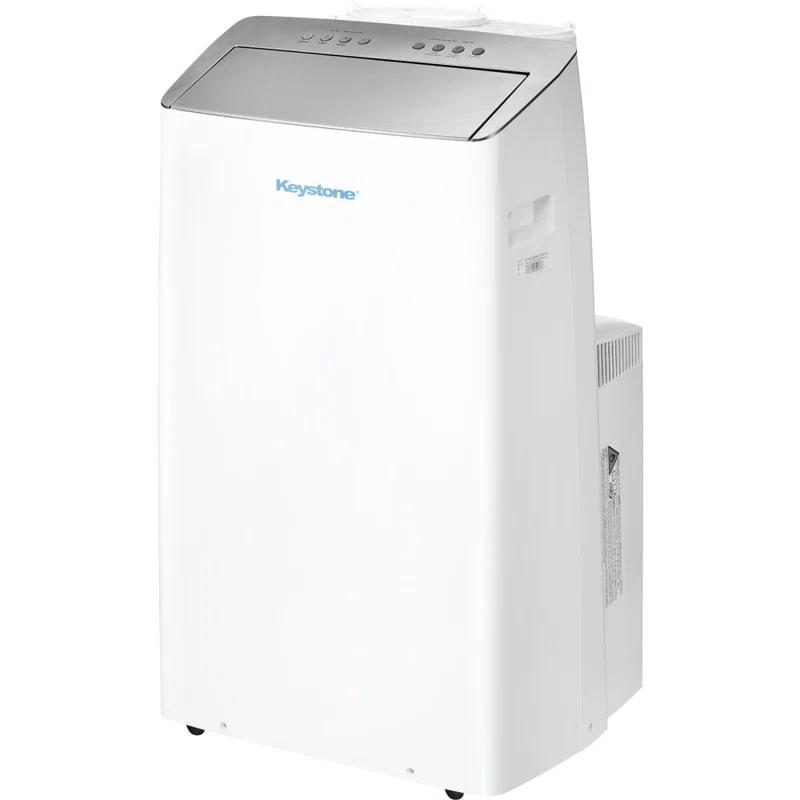 Keystone 12,000 BTU DOE Portable Inverter Air Conditioner with Heater and Remote Control