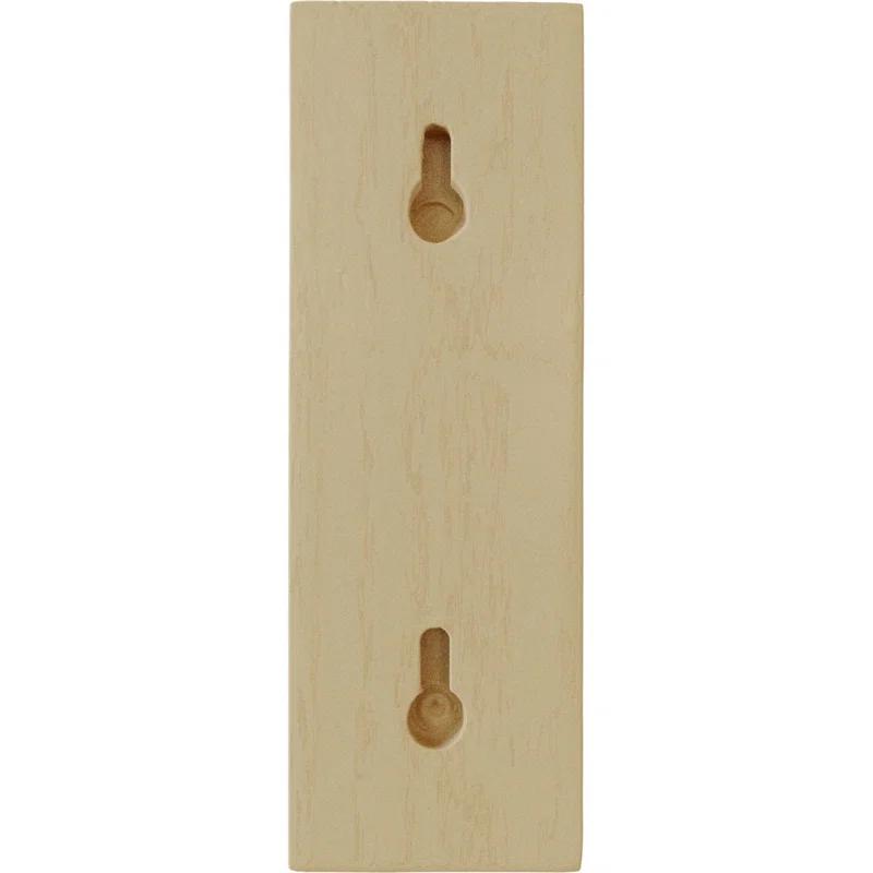 Ekena Millwork Traditional H 2.5'' W D Wood Bracket / Corbel