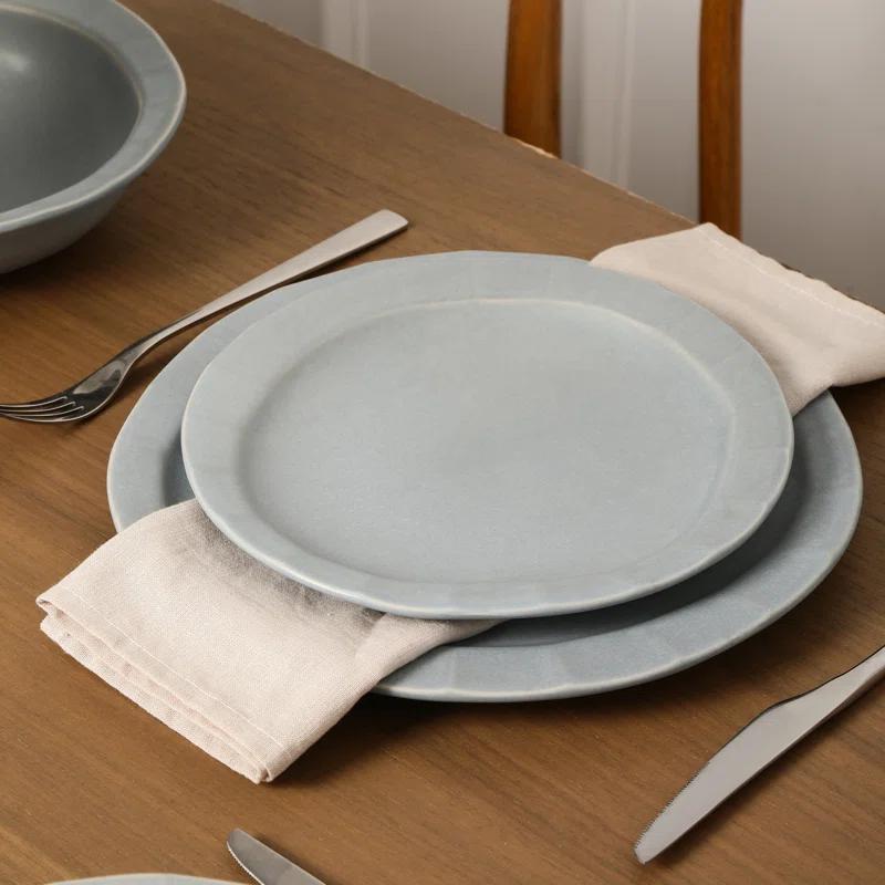 Stone Lain Oasis 4-Piece Dinner Plate Set Stoneware (Set of 4)
