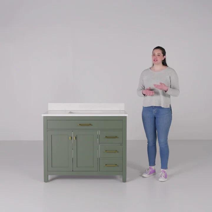 Sudio Design Ajhane 42" Single Vanity & Reviews | Perigold