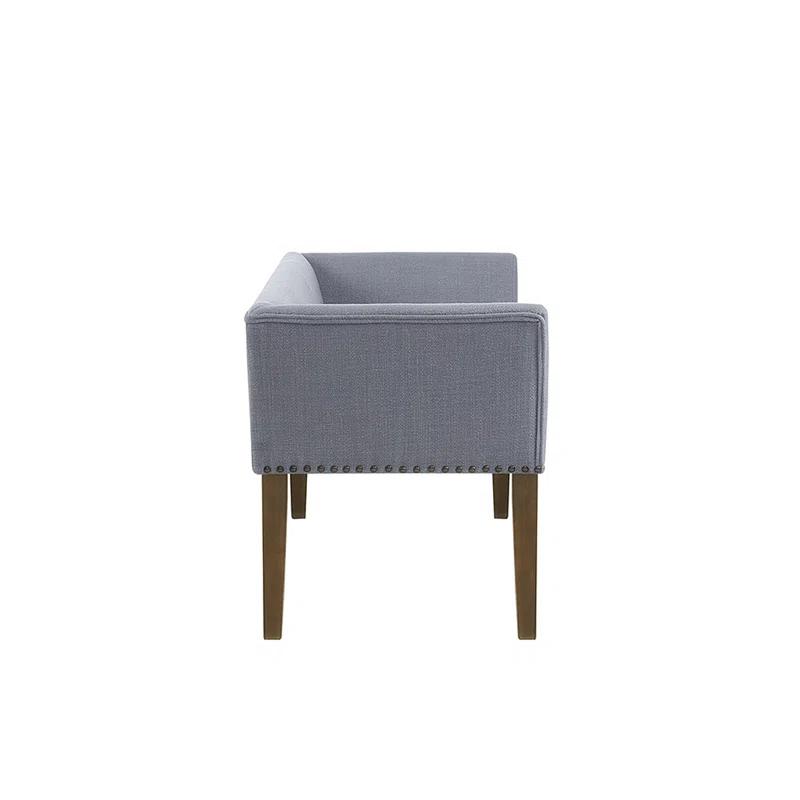 GZMWON 1 Polyester Upholstered Bench Bedroom Bench Modern Bench Accent Bench