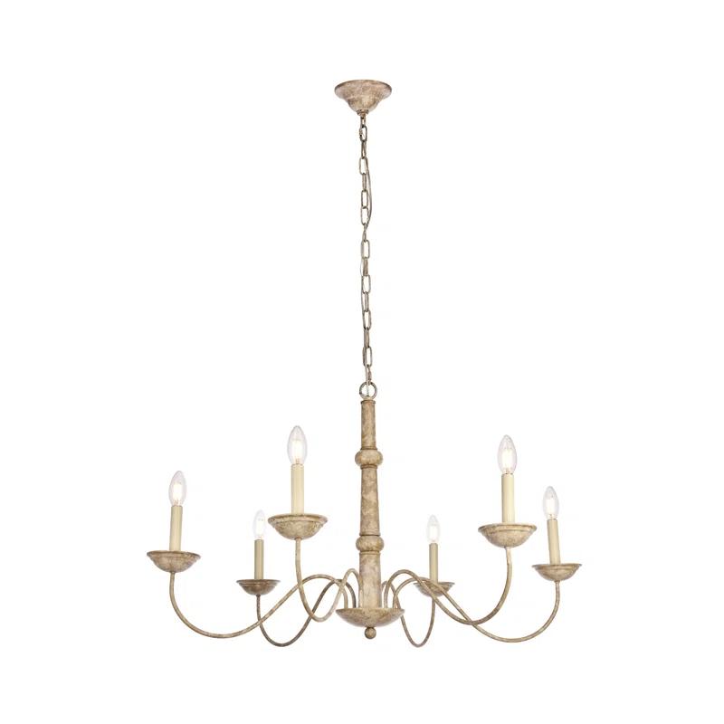 Kelly Clarkson Home Calando 6 - Light Dimmable Classic / Traditional Chandelier