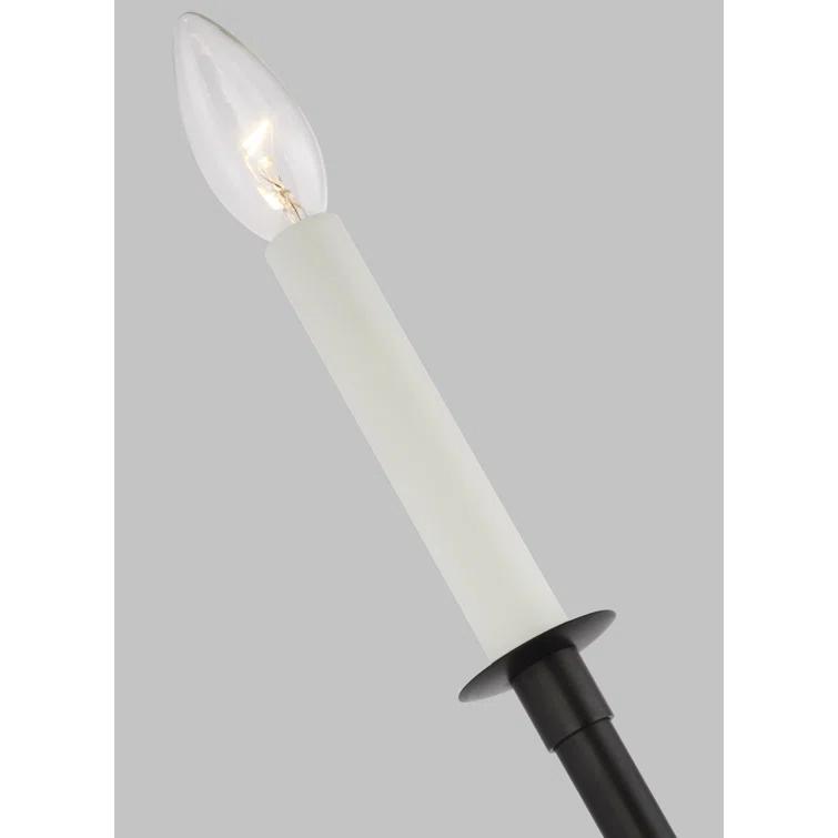 Bayview Aged Iron 2-Light Dimmable Candle Wall Sconce