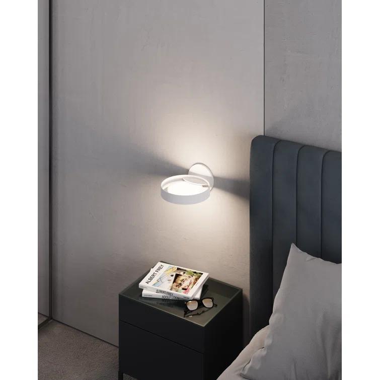 Guide Ring LED Armed Sconce