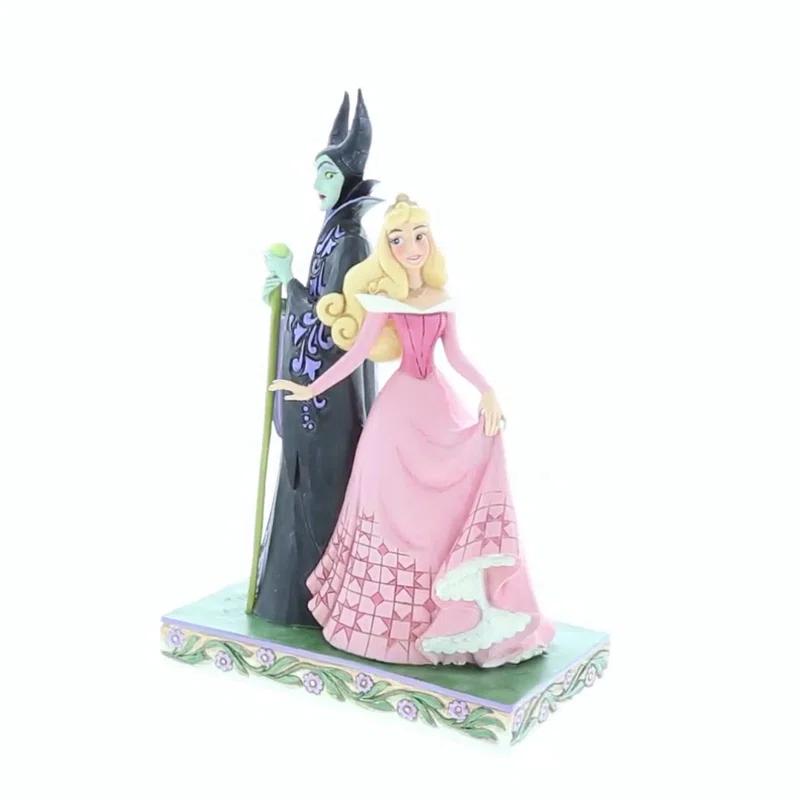 enesco Disney Traditions Jim Shore Aurora & Maleficent Figurine 9in H