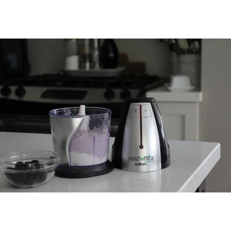 Salton Salton Wiznmix All-In-One Food Processor, Chopper & Blender