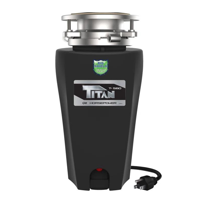 Titan TITAN 1/2 HP Compact Garbage Disposal, Continuous Feed