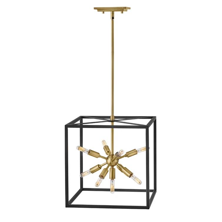 Hinkley Aros 9-Light Cube Pendant
