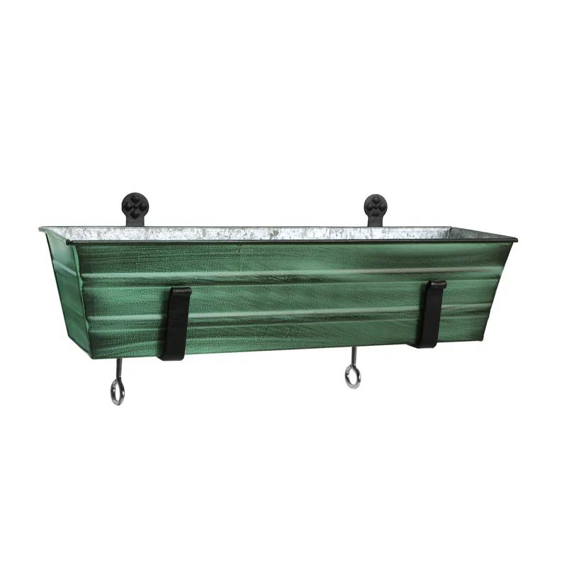 Metal Window Box Planter