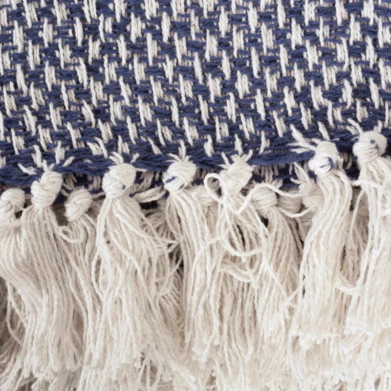 Design Imports Hand Woven Throw Blanket